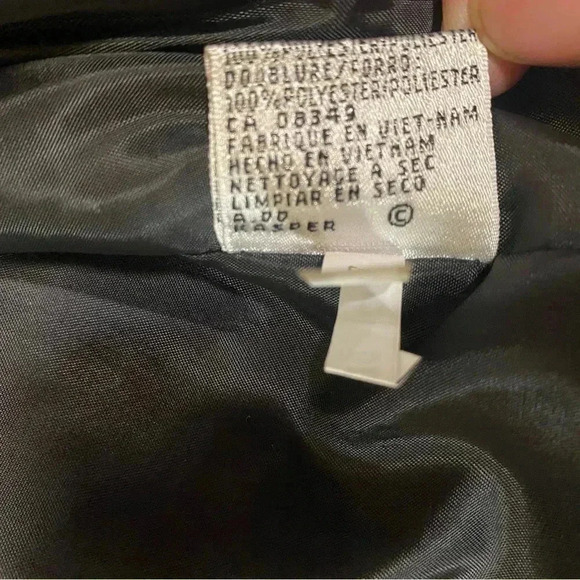 VGT Collections for Le Suit Women's Blazer Jacket 3 Front Buttons Black Size 12 - Picture 8 of 11